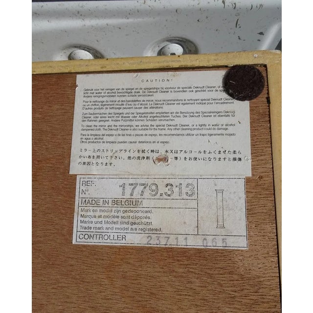 Mid-Century Hollywood Regency Mirrored Columns from Deknudt Belgium, Set of 3 For Sale - Image 12 of 16