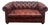 Late 20th Century Fine Leather Chesterfield Sofa Loveseat For Sale