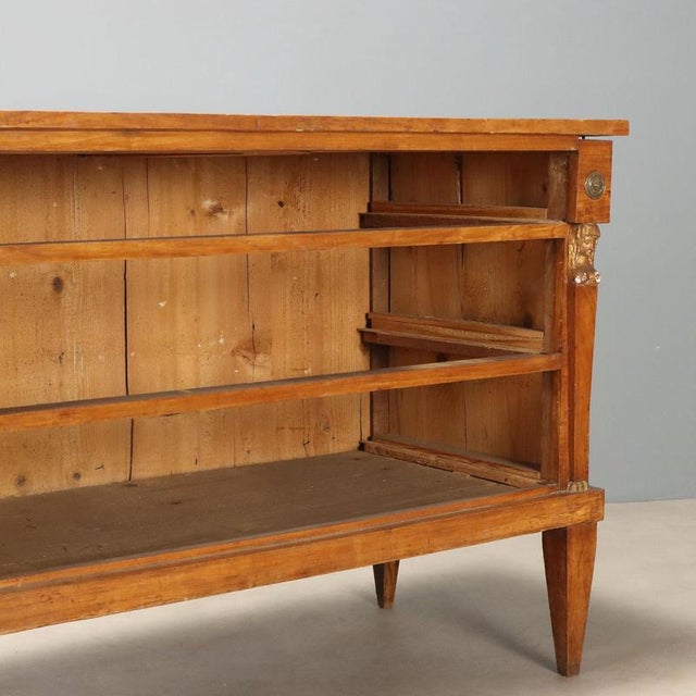 Antique Empire Walnut Chest of Drawers, 1800s For Sale - Image 10 of 12