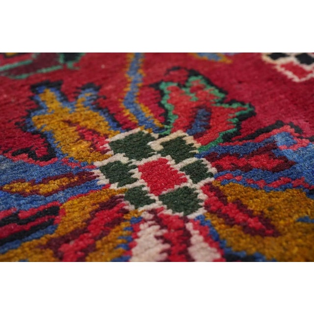 Vintage Heriz Rug 8'0'' X 11'6'' For Sale - Image 11 of 12