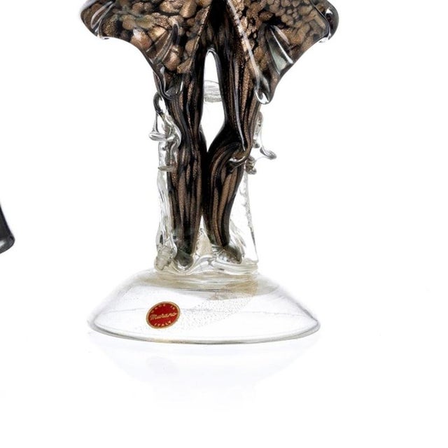 Venetian Glass Sculptures from Murano Goldoni, Set of 2 For Sale - Image 5 of 6