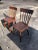 Vintage Rustic Schoolhouse Chairs - a Pair For Sale - Image 10 of 12