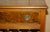 Wood Reclaimed Burr Walnut Wine Bottle Rack Sideboard with Drawer For Sale - Image 7 of 15