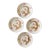 Vintage Japanese Dragonware Moriage Saucers – Set of 4 For Sale