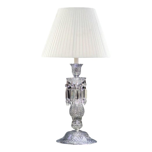 Collection Regina Table Lamp in Metal and Crystal by Jago For Sale