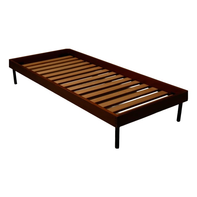 Mid-Century Minimalist Teak Daybed, 1950s For Sale