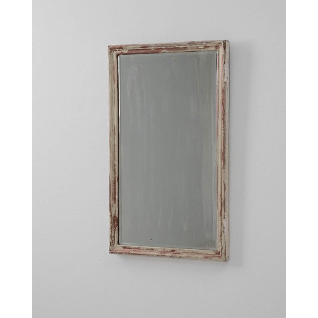 Wood 19th Century France Silver Wood Mirror For Sale - Image 7 of 10