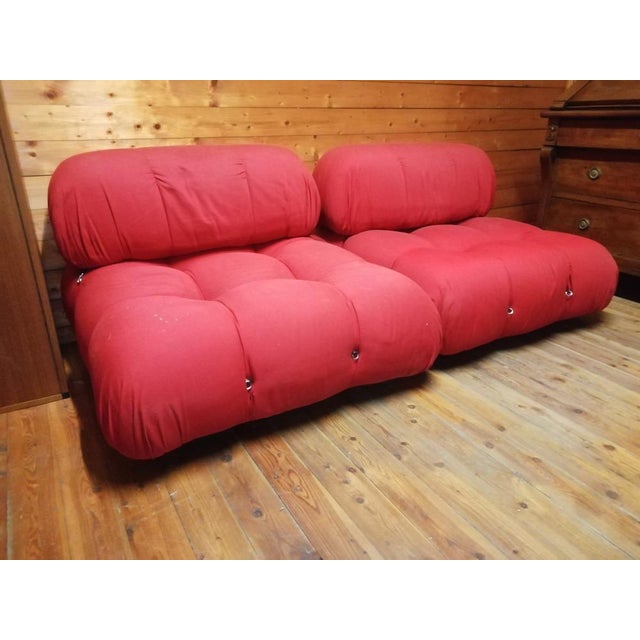 Camaleonda Modular Sofa by Mario Bellini for C&b, Italy, 1970s, Set of 4 For Sale - Image 17 of 17
