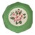 1970s The Greenbrier Green Floral Plate For Sale - Image 11 of 12
