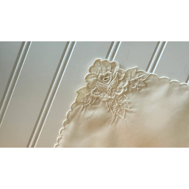 Ecru Vintage Maderia Ecru Table Setting 4 Placemats, Napkins and Coasters- 12 Pieces For Sale - Image 8 of 10