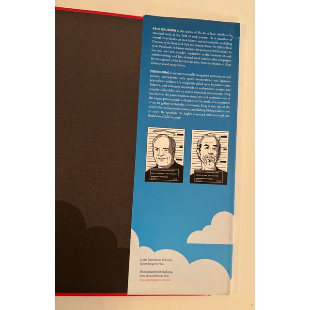 Art of Modern Rock the Poster Explosion Hardcover by Paul Grushkin & Dennis King For Sale - Image 12 of 12