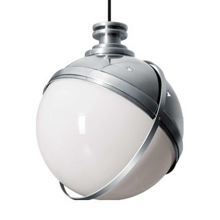 Polished Aluminium Helena Pendant Lamp Small Version by Charles Eames for Cassina For Sale