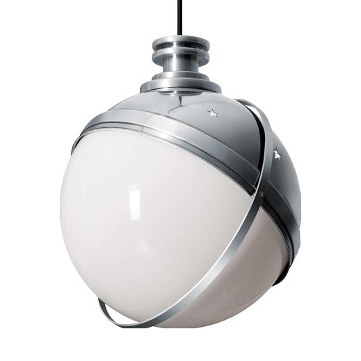 Polished Aluminium Helena Pendant Lamp Small Version by Charles Eames for Cassina For Sale