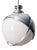 Polished Aluminium Helena Pendant Lamp Small Version by Charles Eames for Cassina For Sale