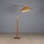 Vintage Floor Lamp in Brass and Leather, 1950s For Sale - Image 10 of 10