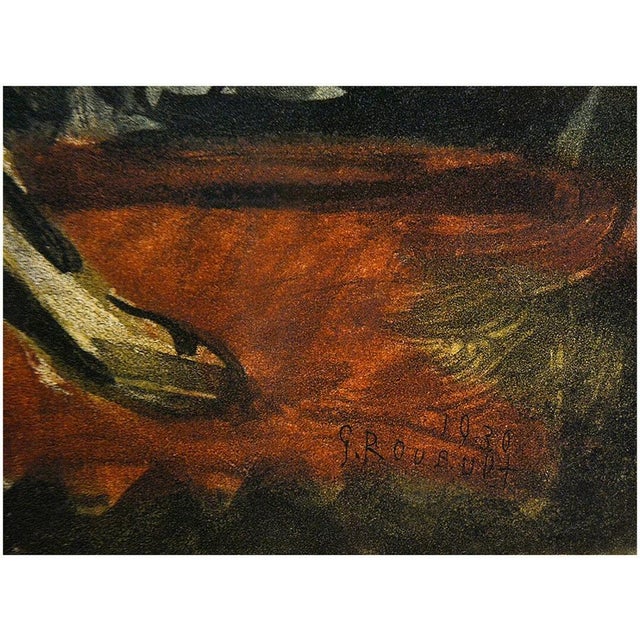 French 1930s Le Clown Jaune, Georges Rouault For Sale - Image 3 of 5