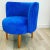Set of Blue Armchairs, 1960 For Sale - Image 9 of 9