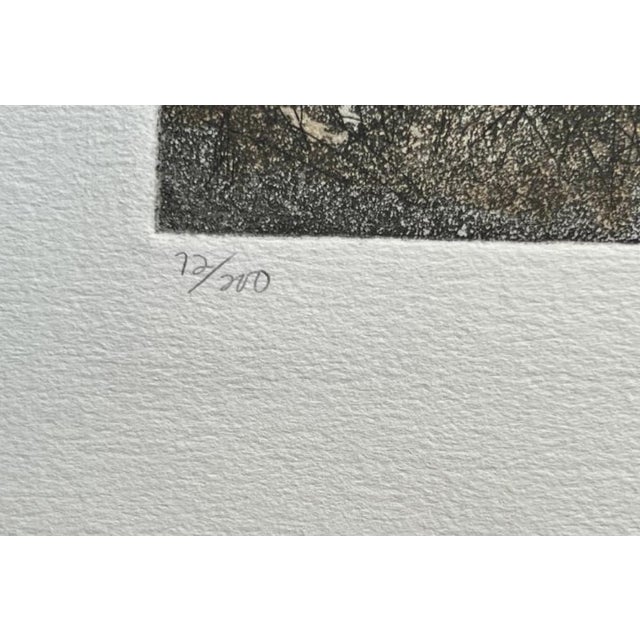 John Collette, Freight Train, 1985, Etching For Sale - Image 4 of 6