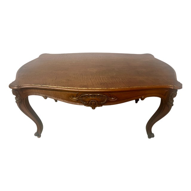 Louis XV Style Desk in Walnut, 1800s For Sale