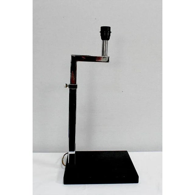 Chromed Metal Lamps, 1960s, Set of 2 For Sale - Image 11 of 18