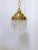 Metal Vintage Italian Brass Upside Down Layered Cake Chandelier For Sale - Image 7 of 7