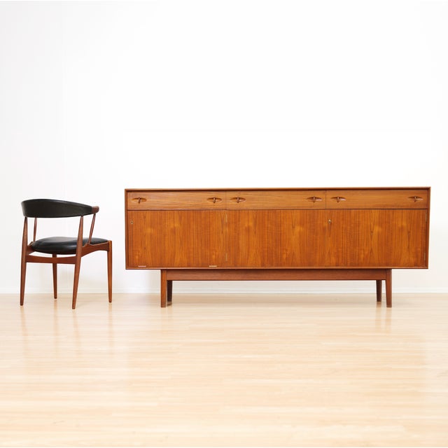 Wood Mid Century Credenza Buffet by Dalescraft For Sale - Image 7 of 12
