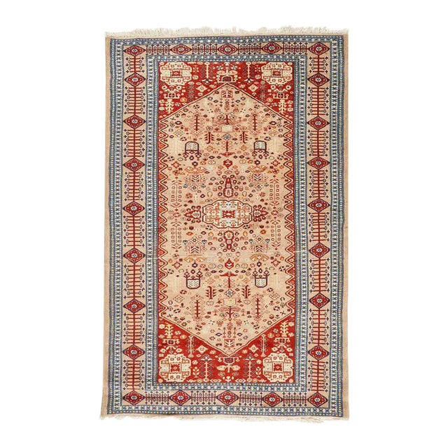 Vintage Pakistani Hand Knotted Rug For Sale