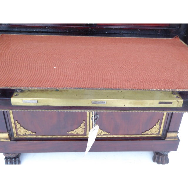 19th Century French Empire Escritoire For Sale - Image 10 of 14