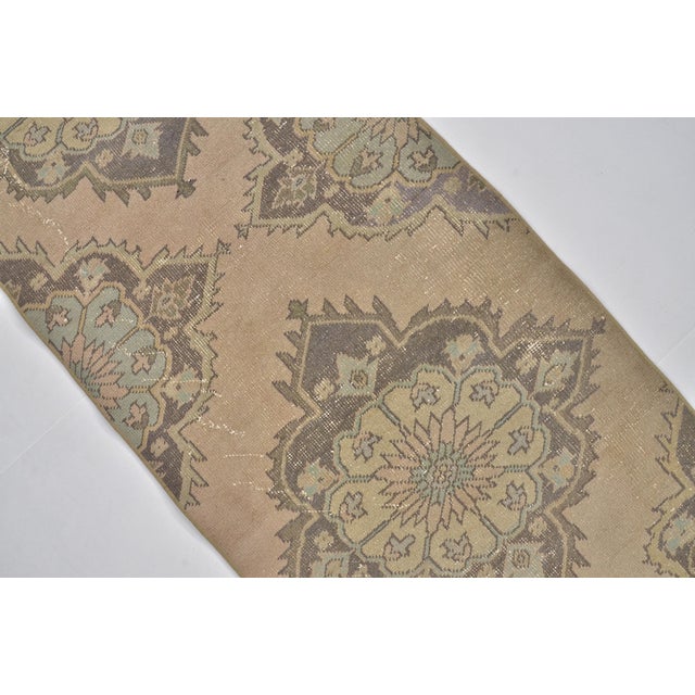 1950s Anatolian Low Pile Wool Carpet For Sale In Phoenix - Image 6 of 10