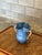 Gabriel Burmeister Handled Blue and White Earthenware Vase, Sweden, 1930s For Sale - Image 4 of 10