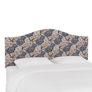 Kenmore Headboard in Navy Blush Loiret, Twin For Sale