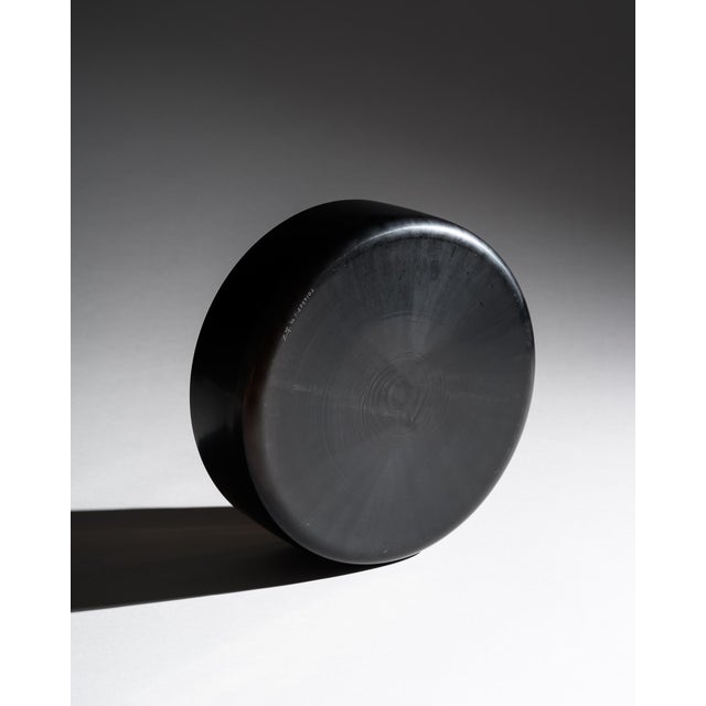 Glass Op-Art Studio Glass Bowl by Hans Wudy for Zwiesel Glass School, Germany, 2012 For Sale - Image 7 of 9