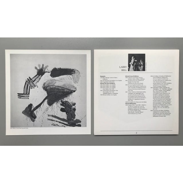 White West Coast: 1945 - 1969 ~ Vintage Pasadena Museum of Art Exhibition Catalog Book For Sale - Image 8 of 13