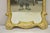 Vintage Italian Florentine Carved Sculpted Giltwood Cream and Gold Wall Mirror For Sale - Image 4 of 12