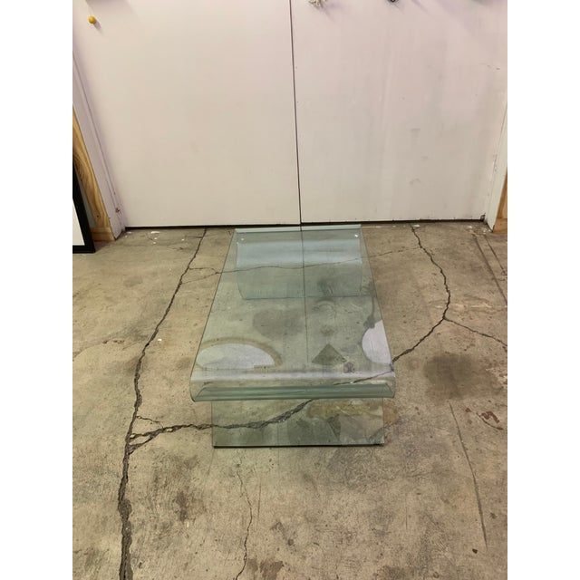 1970s Fiam Italia Fiam Italia Charlotte Glass Table For Sale - Image 10 of 12
