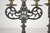 1970s Blackened Brass Candlesticks - A Pair For Sale - Image 5 of 8