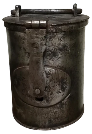 17th Century Collect Pot in Iron, 1650s