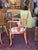 Antique Victorian Armchair With Floral Embroidered Upholstered Seat For Sale - Image 4 of 7