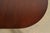 Baker Furniture Style Georgian Banded Mahogany Double Pedestal Extension Dining Table, Newly Refinished For Sale - Image 10 of 14