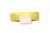 Mid-Century Modern Chartreuse & Green Ceramic Footed Bowl With Gilt Trim For Sale In Tampa - Image 6 of 7
