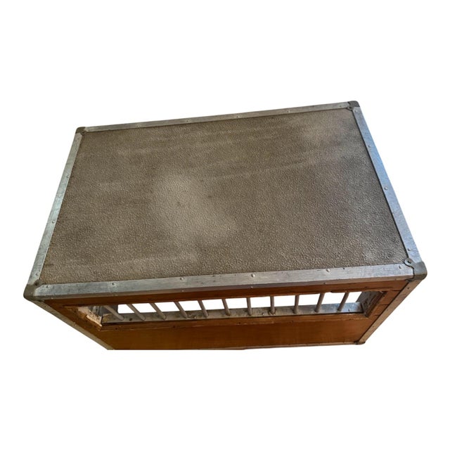 1960s Kroyer Crates Dog Handlers’ Guild Wood and Metal Travel Kennel For Sale - Image 11 of 12