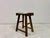 Antique Rustic Elm Stool For Sale - Image 10 of 14