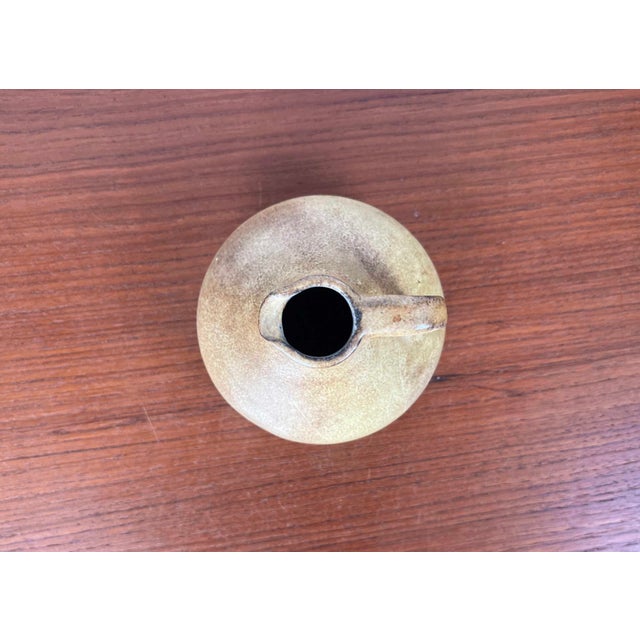 Ceramic Mid-Century German Studio Pottery Carafe Vase by Janne Reckert-Cordua for Sylt Keramik, 1960s For Sale - Image 7 of 18