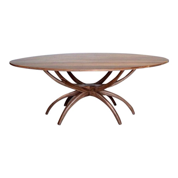 Jacks Solid Walnut Dining Table Chairish