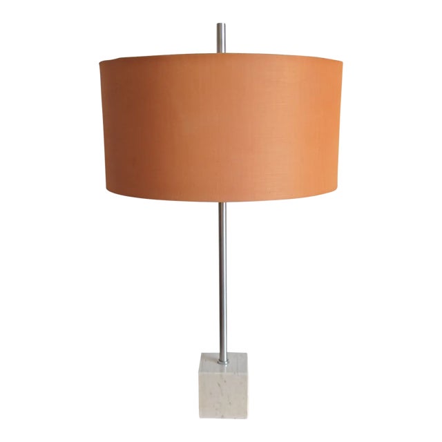 Mid-Century Marble Table Lamps from Raak, 1960s, Set of 2 For Sale