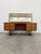 Mid-Century Modern Vintage Mid Century Modern Teak Vanity Desk For Sale - Image 3 of 7