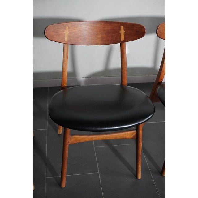 CH 30 Chairs by Hans J. Wegner for Carl Hansen & Søn, Denmark, 1960, Set of 4 For Sale - Image 11 of 18
