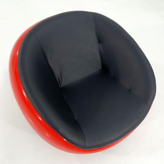 Fiberglass Pod Lounge Chair from Mario Sabot, 1960s For Sale - Image 9 of 12