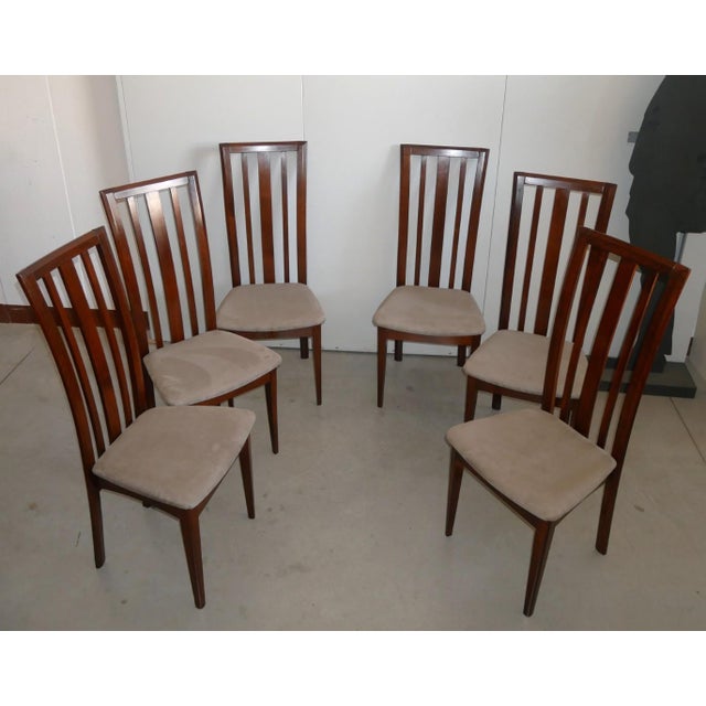 Vintage Dining Chairs in Beech, 2010s, Set of 6 For Sale - Image 13 of 13