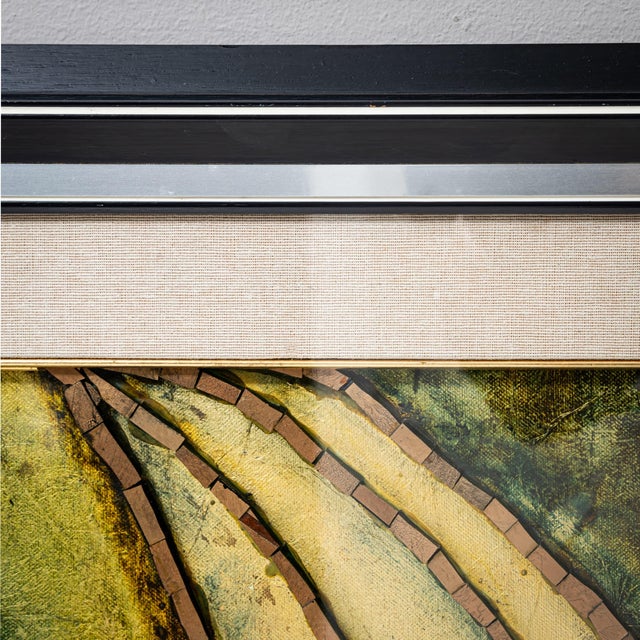 Modern Abstraction, 1973, Collage For Sale - Image 7 of 11